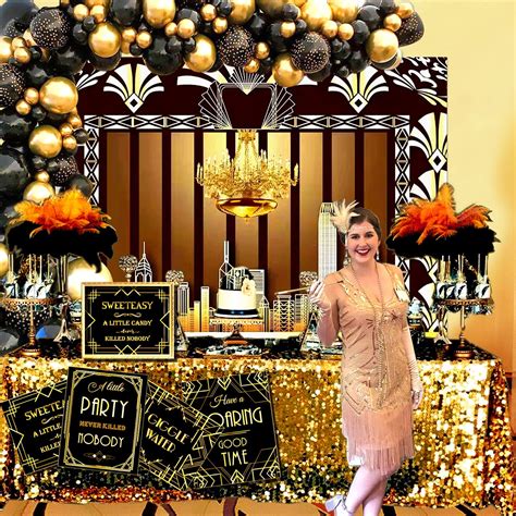 20s party decorations